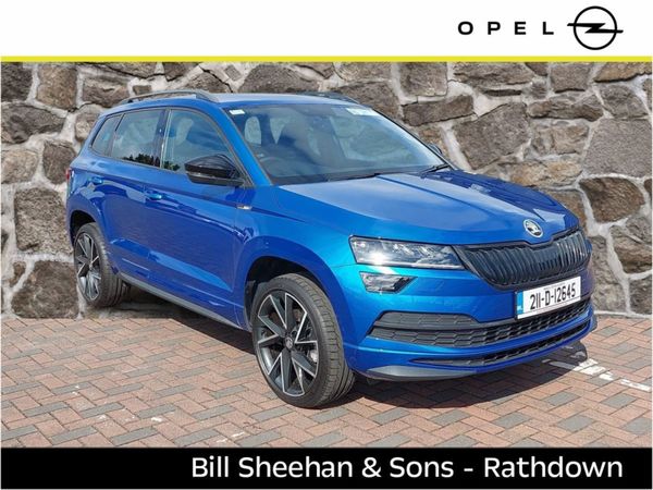 Skoda Karoq Estate, Petrol, 2021, Blue