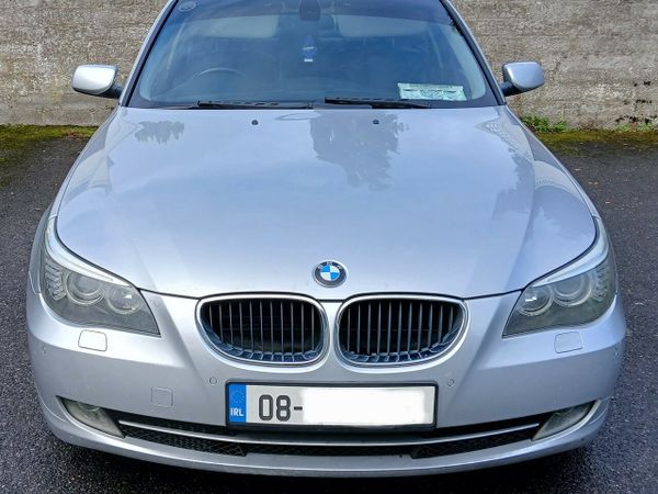 BMW 5-Series Saloon, Diesel, 2008, Silver