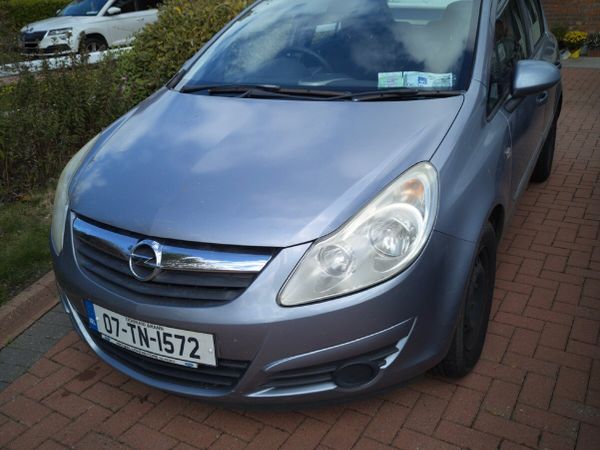 Opel Corsa Hatchback, Petrol, 2007, Silver