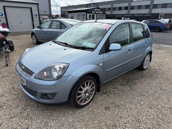 Ford Fiesta Hatchback, Petrol, 2007, Blue