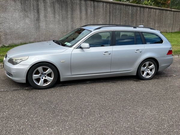 BMW 5-Series Estate, Diesel, 2008, Silver
