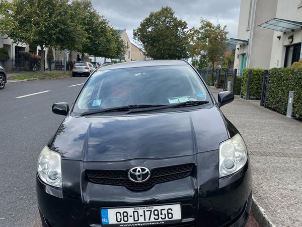 Toyota Auris Hatchback, Petrol, 2008, Black