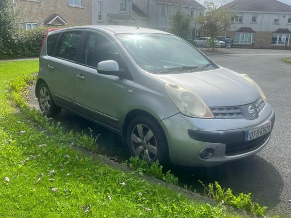 Nissan Note MPV, Petrol, 2007, Silver