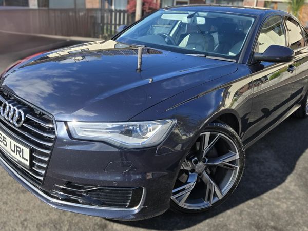 Audi A6 Saloon, Diesel, 2015, Blue