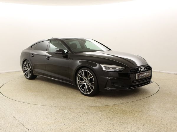 Audi A5 Coupe, Diesel Hybrid, 2021, Black