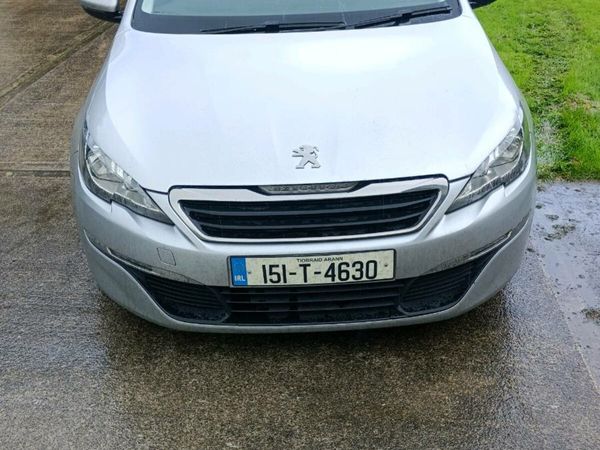 Peugeot 308 Hatchback, Diesel, 2015, Silver
