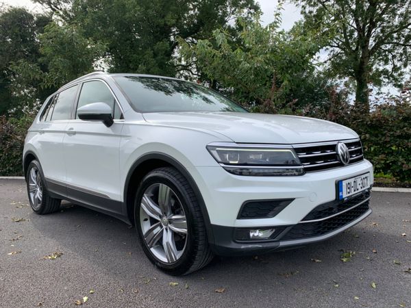 Volkswagen Tiguan SUV, Diesel, 2019, White