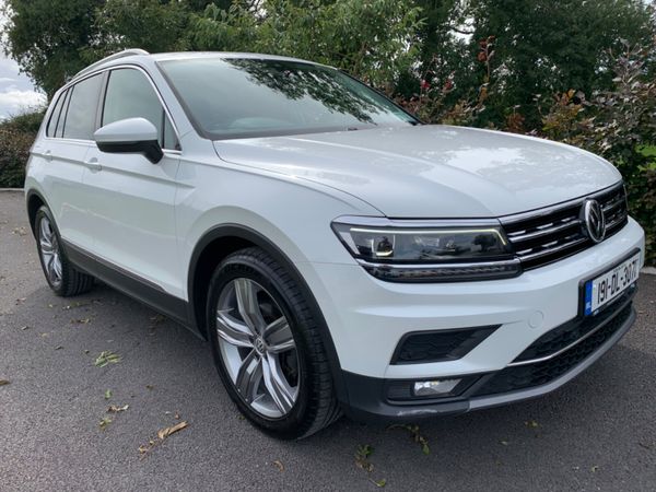 Volkswagen Tiguan SUV, Diesel, 2019, White