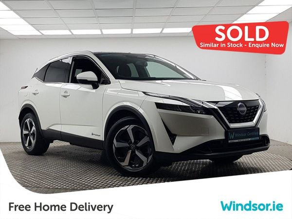 Nissan Qashqai SUV, Petrol, 2023, White