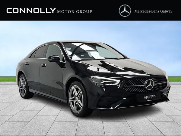 Mercedes-Benz CLA Coupe, Petrol Plug-in Hybrid, 2024, Black