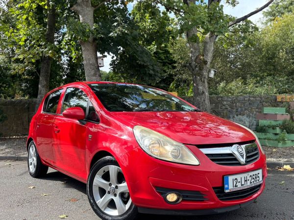 Vauxhall Corsa Hatchback, Petrol, 2012, Red