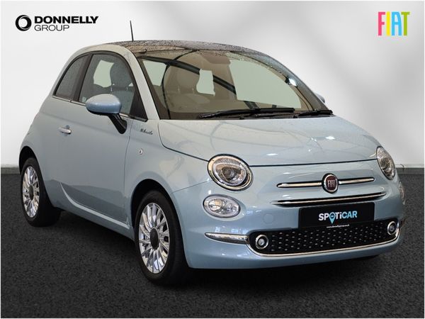 Fiat 500 Hatchback, Petrol, 2023, Green
