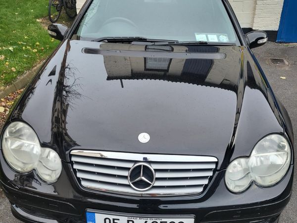 Mercedes-Benz C-Class Coupe, Petrol, 2005, Black
