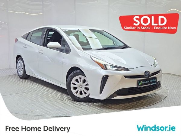 Toyota Prius Hatchback, Petrol Hybrid, 2022, White
