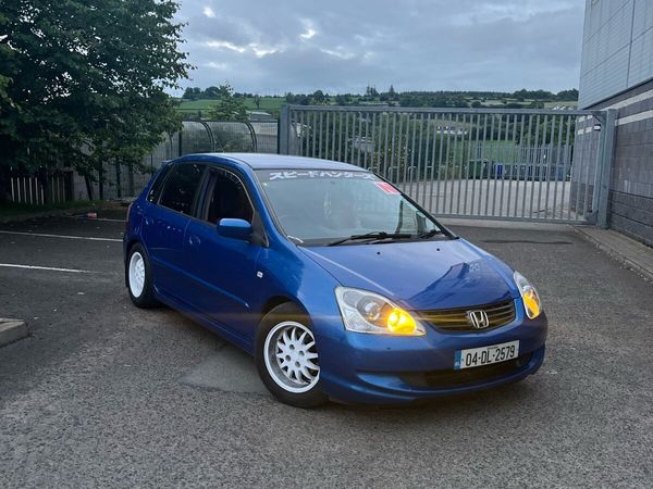 Honda Civic Hatchback, Petrol, 2004, Blue