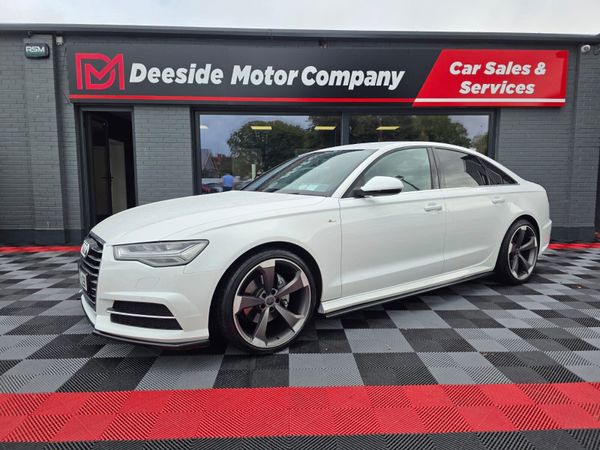 Audi A6 Saloon, Diesel, 2015, White