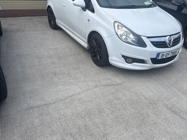 Vauxhall Corsa Hatchback, Petrol, 2010, White