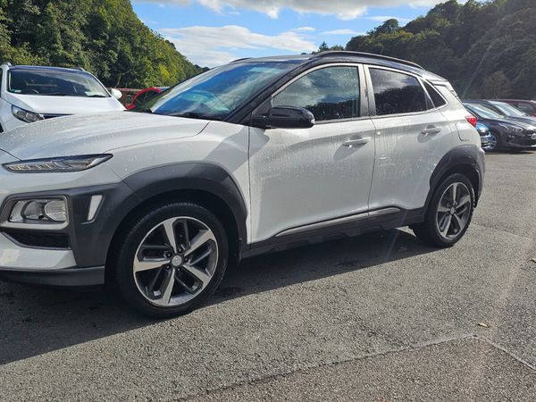 Hyundai KONA MPV, Petrol, 2019, White