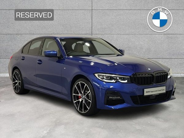 BMW 3-Series Saloon, Petrol Plug-in Hybrid, 2020, Blue