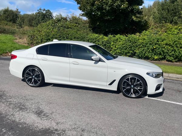 BMW 5-Series Saloon, Diesel, 2019, White