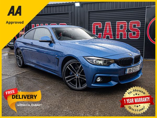 BMW 4-Series Coupe, Diesel, 2019, Blue