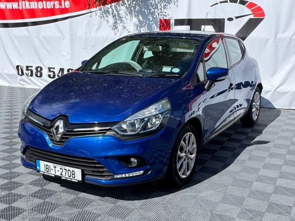 Renault Clio Hatchback, Petrol, 2018, Blue