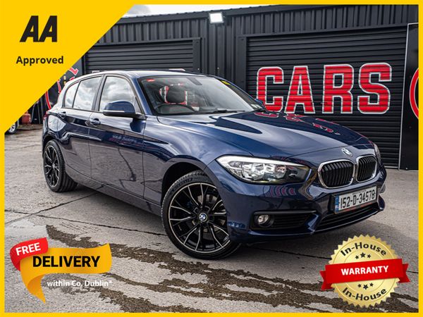 BMW 1-Series Hatchback, Diesel, 2015, Blue