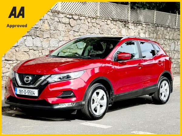 Nissan Qashqai MPV, Petrol, 2018, Red