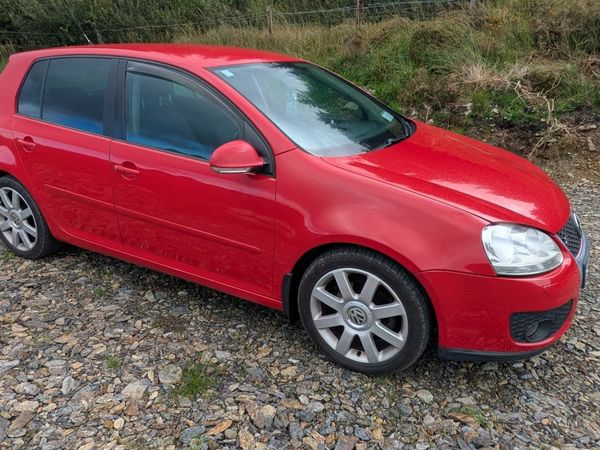 Volkswagen Golf Hatchback, Diesel, 2008, Red