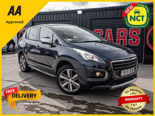 Peugeot 3008 SUV, Diesel, 2015, Blue