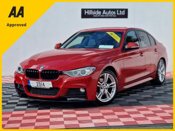 BMW 3-Series Saloon, Diesel, 2014, Red