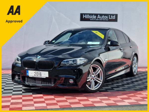BMW 5-Series Saloon, Diesel, 2016, Black