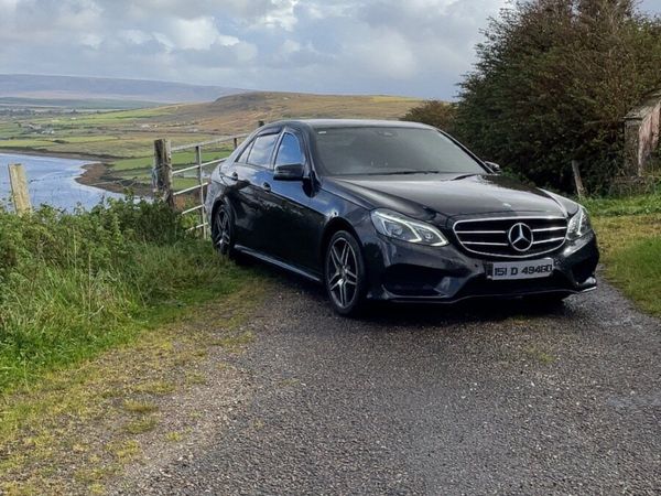 Mercedes-Benz E-Class Saloon, Diesel Hybrid, 2015, Black