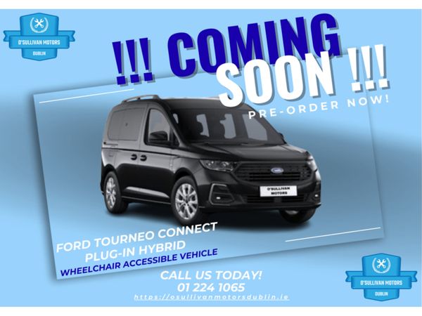 Ford Tourneo Connect MPV, Petrol Plug-in Hybrid, 2026, Black