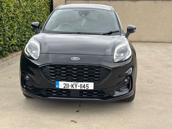 Ford Puma MPV, Petrol Hybrid, 2021, Black