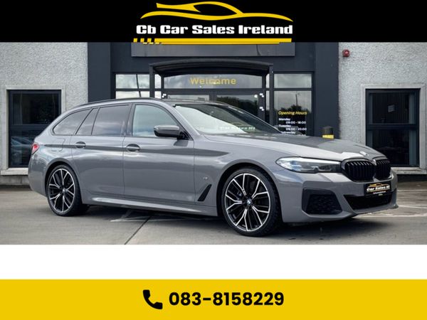 BMW 5-Series Estate, Diesel Hybrid, 2021, Grey