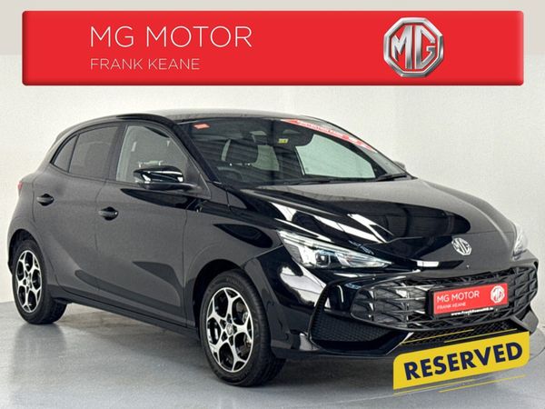 MG MG3 Hatchback, Petrol Hybrid, 2024, Black