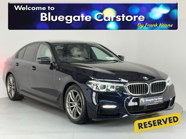 BMW 5-Series Saloon, Diesel, 2019, Black
