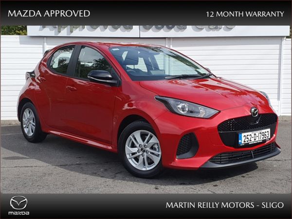 Mazda Mazda2 Hatchback, Petrol Hybrid, 2025, Red