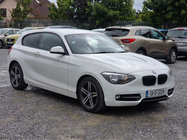 BMW 1-Series Hatchback, Diesel, 2013, White