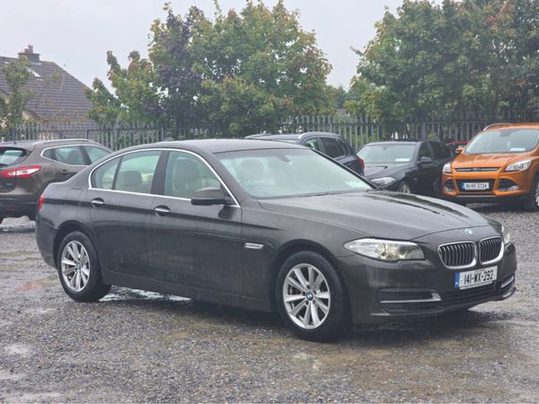 BMW 5-Series Saloon, Diesel, 2014, Brown