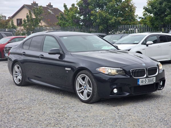 BMW 5-Series Saloon, Diesel, 2014, Black