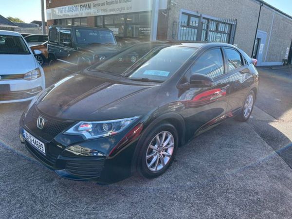 Honda Civic Hatchback, Petrol, 2015, Black