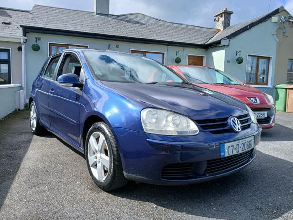 Volkswagen Golf Hatchback, Petrol, 2007, Blue