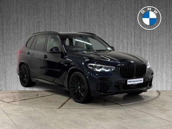 BMW X5 SUV, Petrol Plug-in Hybrid, 2022, Black