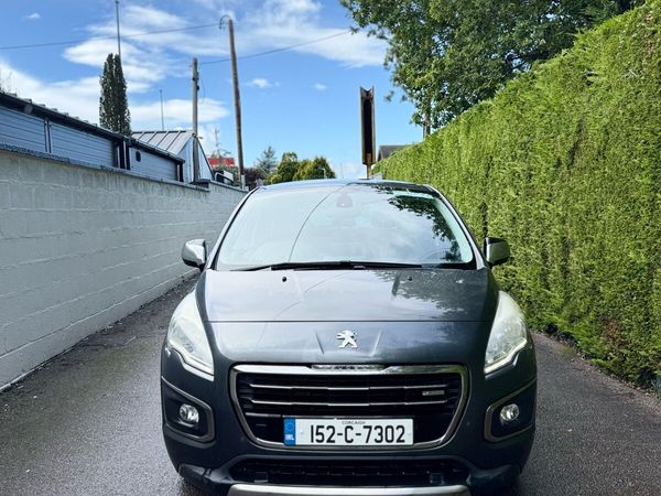 Peugeot 3008 SUV, Diesel Hybrid, 2015, Grey