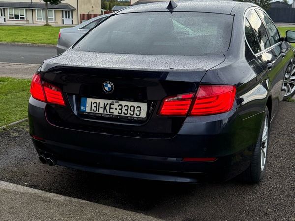 BMW 5-Series Saloon, Diesel, 2013, Blue
