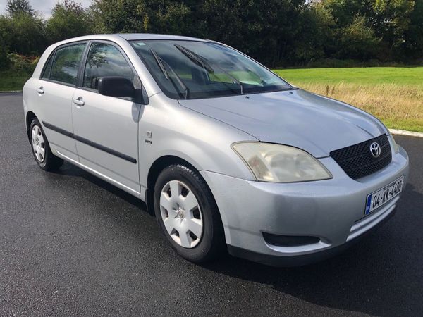 Toyota Corolla Hatchback, Petrol, 2004, Silver