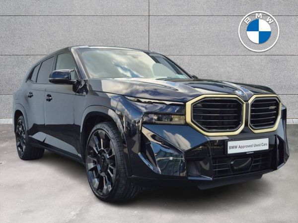 BMW XM SUV, Petrol Plug-in Hybrid, 2025, Black
