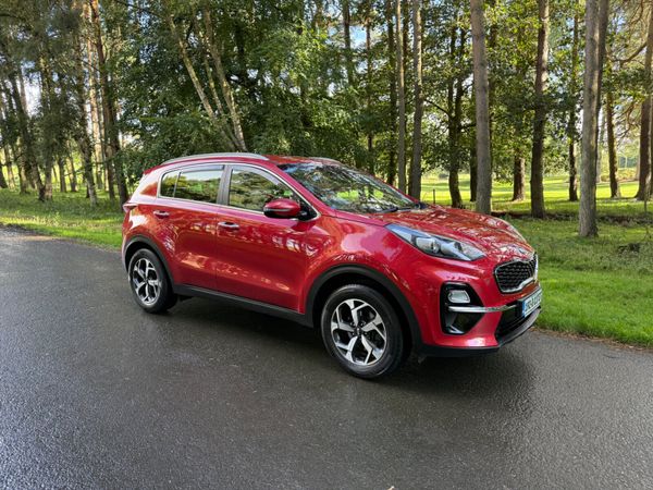Kia Sportage SUV, Diesel, 2019, Red